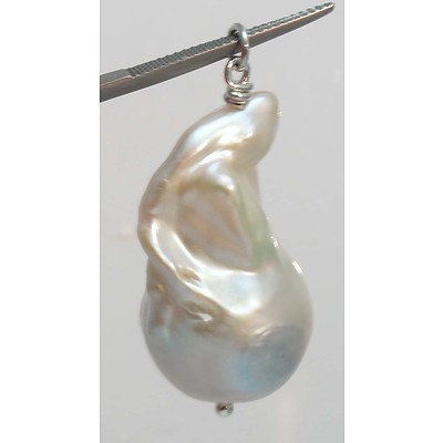 Very Large Pearl Pendant