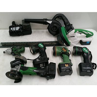 Hitachi 18V, 14V & 12V Power tools - Lot of Seven