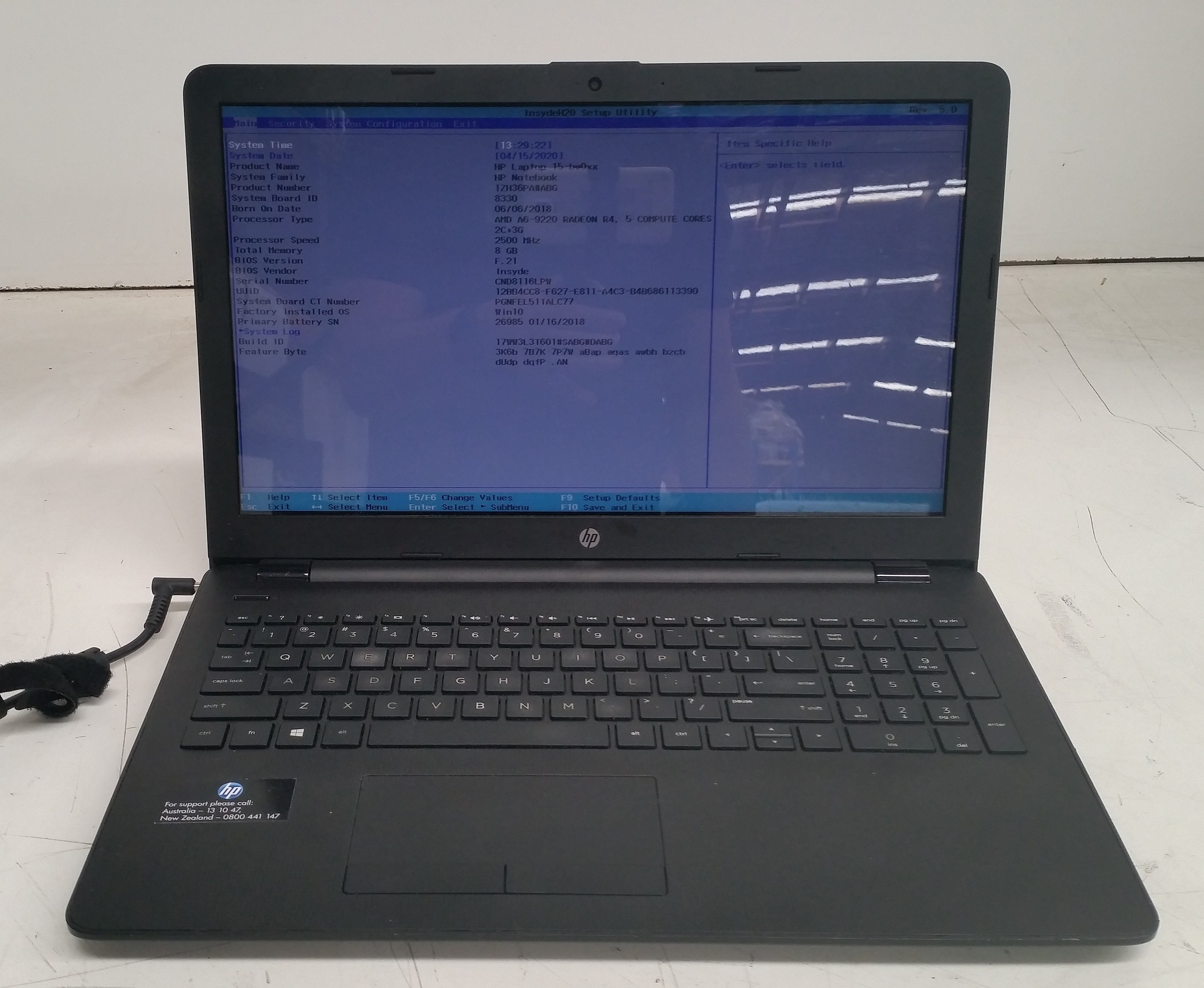 Hp laptop 15 gw0040ur обзор