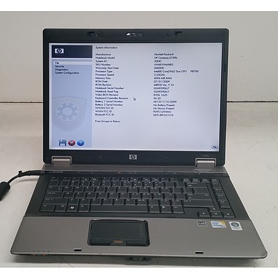HP Compaq 6730b 15-Inch Intel Core 2 Duo CPU (P8700) 2.53GHz Laptop