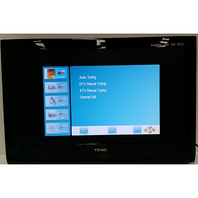Teac 26 Inch LCD Television/DVD Player