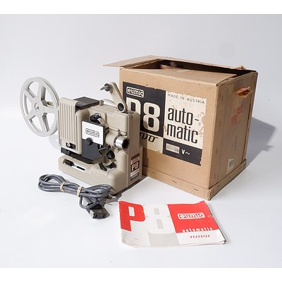 Eumig P8 Automatic Novo Film Projector with Instruction Booklet