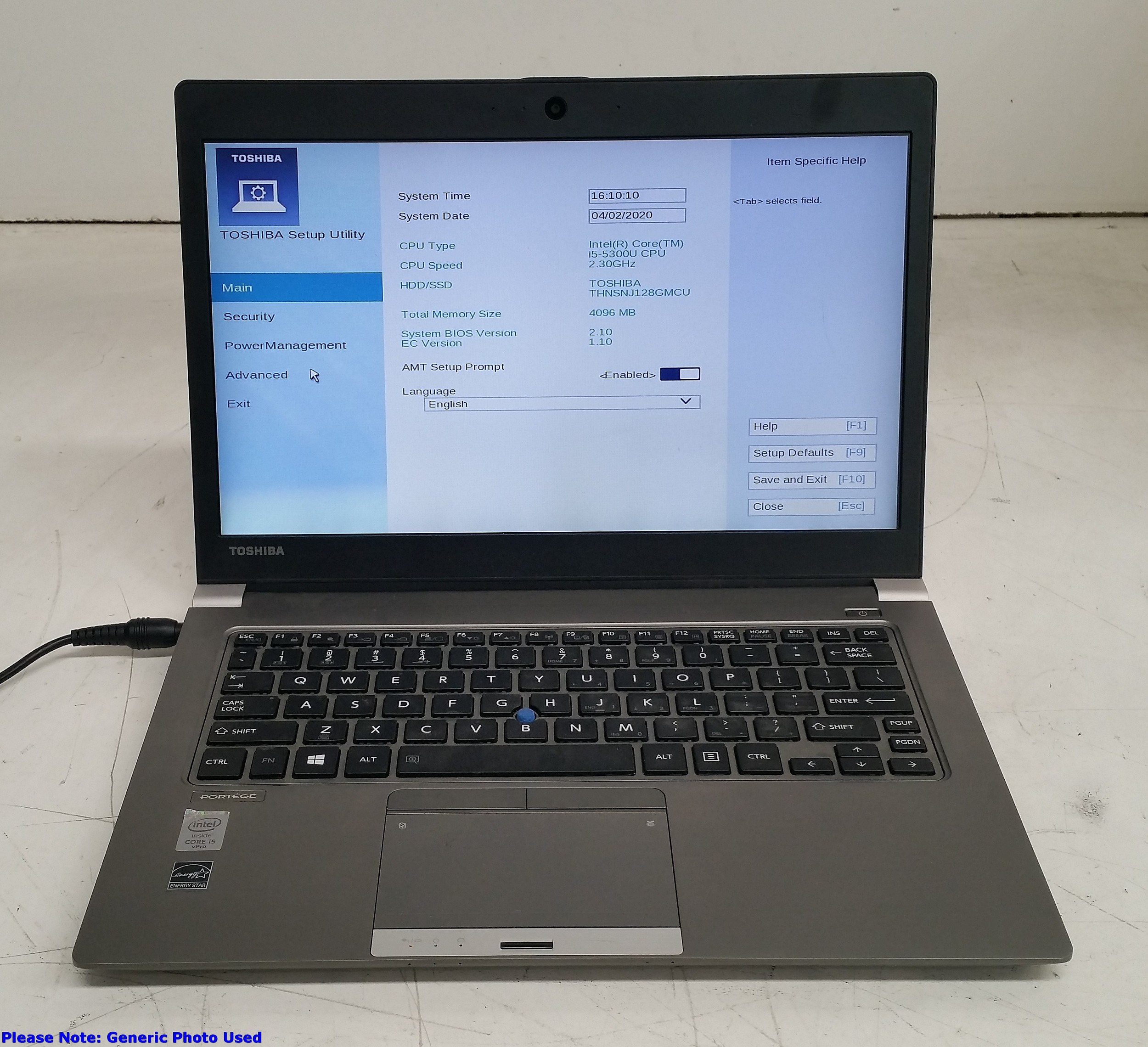 Toshiba Portege Z30-B 13-Inch Core - Lot 1111732 | ALLBIDS