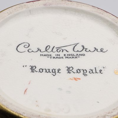 Carlton Ware Rouge Royale Twin Handled Lustre Vase