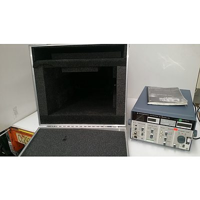 Rohde & Schwarz Messempfänger 20-1000MHz Test Reciever With Metal Case & Original Manual