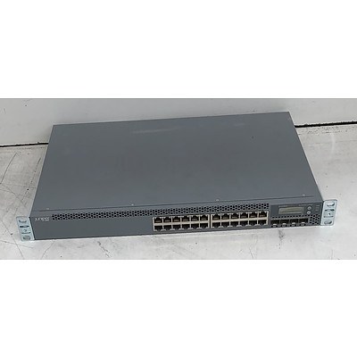 Juniper Networks (EX3300-24P) EX3300 PoE 24-Port Gigabit PoE Managed Ethernet Switch