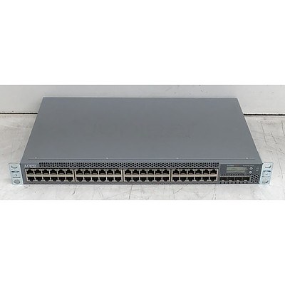 Juniper Networks (EX3300-48P) EX3300 PoE+ 48-Port Gigabit PoE+ Managed Ethernet Switch