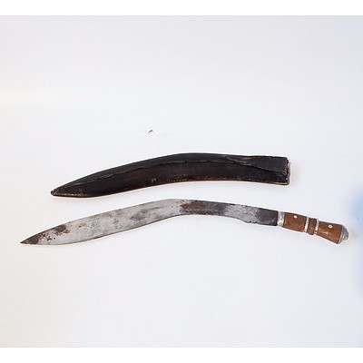 Large Gurkha Kukri  Knife and Scabbard