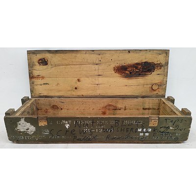 Green Vintage Military Style Storage Box
