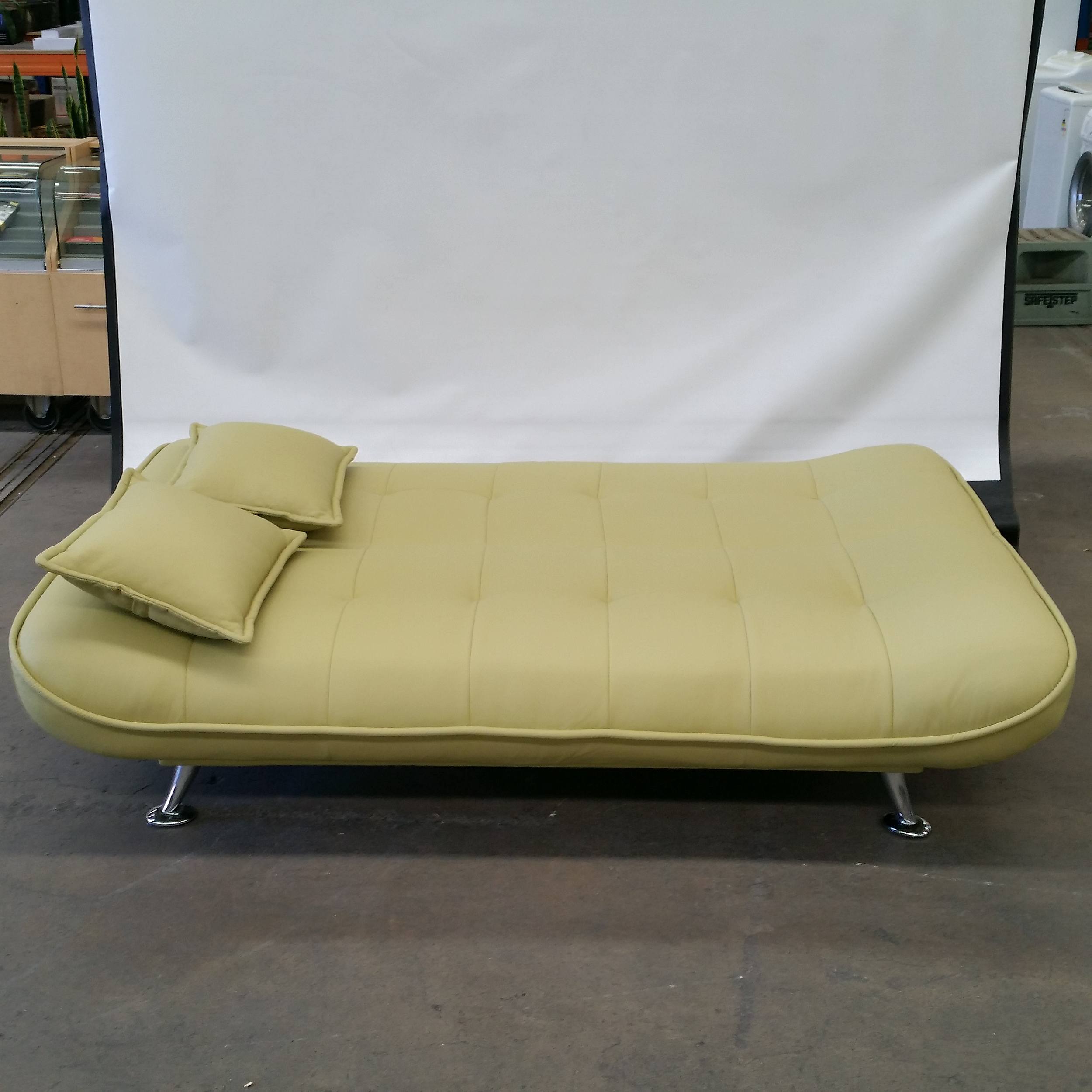 Green 2 Seater Sofa Bed Lot 1107186 ALLBIDS