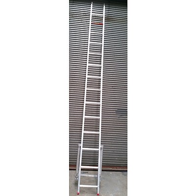 Vertical Scaffolds 4.5 Meter Aluminium Scaffolding Ladder