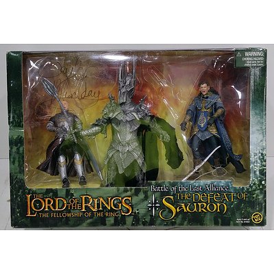 Lord Of The Rings Action Figures Lot Of Three