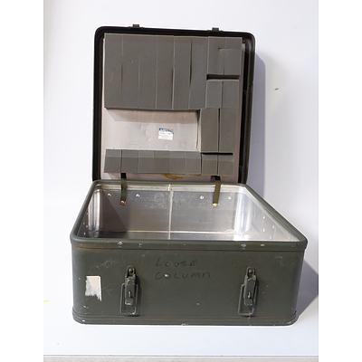 Aluminum Road Case with Hinged Lid