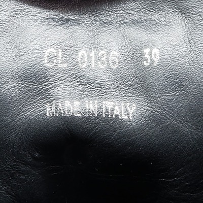 Louis Vuitton Black Leather and Embossed Monogram Suede Millenium
