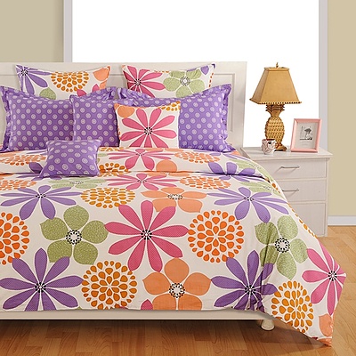 Swayam Caramel Queen Bed Sets - Lot of 2 Various Style Sets - *Brand New*