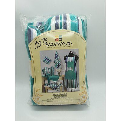 Swayam Kitchen Linen Set - Lot of 5 Sets - *Brand New*