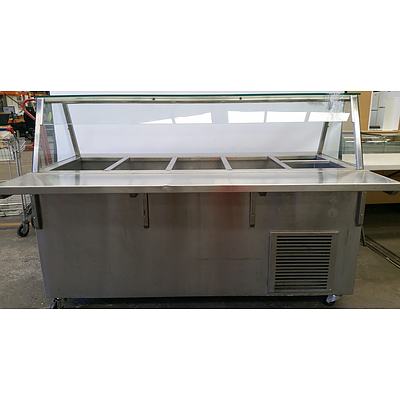 Stainless Steel Refrigerated Sandwich Bar