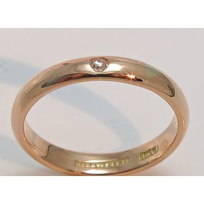 Antique Australian 15ct Gold Diamond-Set Ring