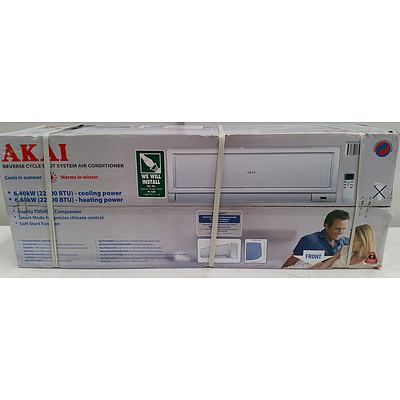 Akai Split System Reverse Cycle Air Conditioner - Indoor Unit Only