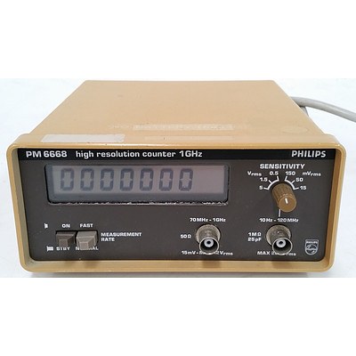 Philips PM6668 1GHZ High Resolution Counter