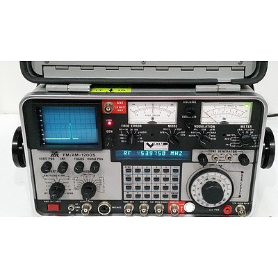 IFR FM/AM 1200S Service Monitor With Built in Spectrum Analyser