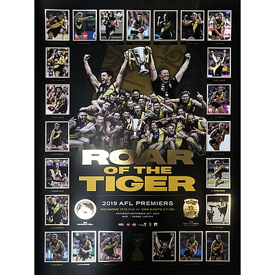 Roar of the Tiger Lithograph