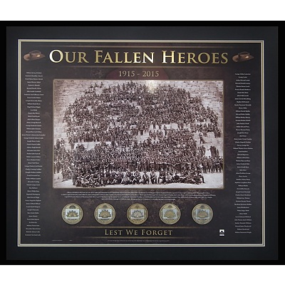 Our Fallen Heroes - The 11th Battalion at the Cheops Pyramid in Egypt
