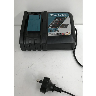 Makita DC18RC 7.2-18V Battery Chargers -Lot Of Five
