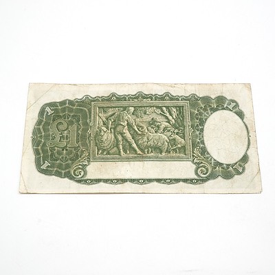 Commonwealth of Australia One Pound Armitage/ McFarlane Note K36 880927