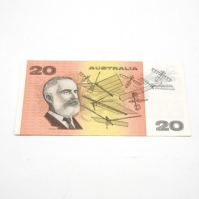 Australian $20 Fraser/Cole Note, RXB632786