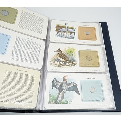 The International Council for Bird Preservation - Bird Coins of the World Coin Album