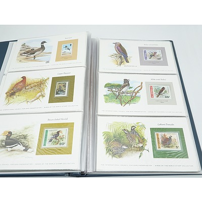 The International Council for Bird Preservation - Birds of the World Stamp Collection