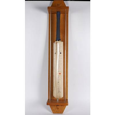 Benson and Hedges Signed Cricket Bat World Cup 1992