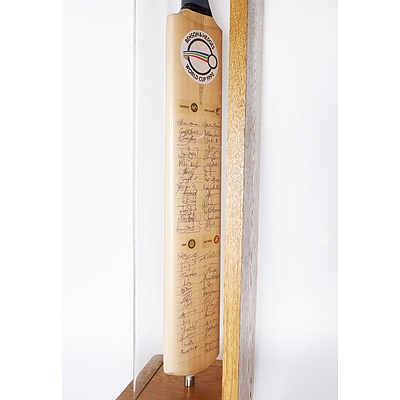 Benson and Hedges Signed Cricket Bat World Cup 1992
