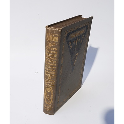Richard Wagner, Edited T.W.Rolleston, Illustrated by W. Pogany, Tannhauser, G.G Harrap & Co, London
