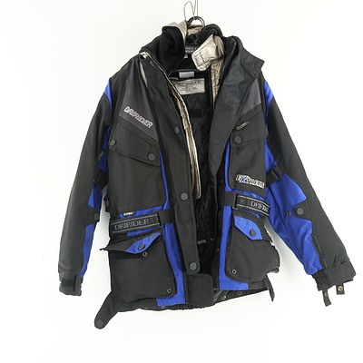 Dririder Motorcycle Jacket with Zip Out Liner Size 14, Chest 91cm