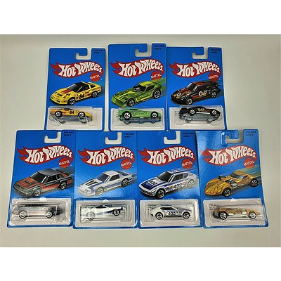 Hot Wheels Collection Model Cars - Retro Series