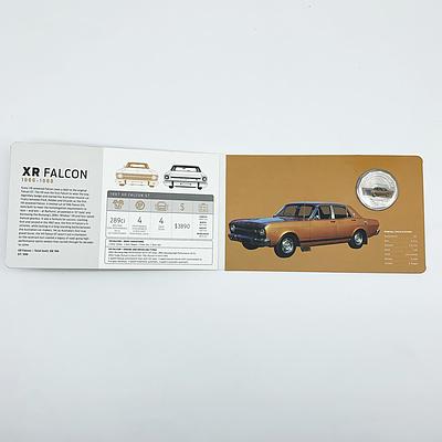 2017 50c Coloured Uncirculated Coin - 1967 Ford XR Falcon GT