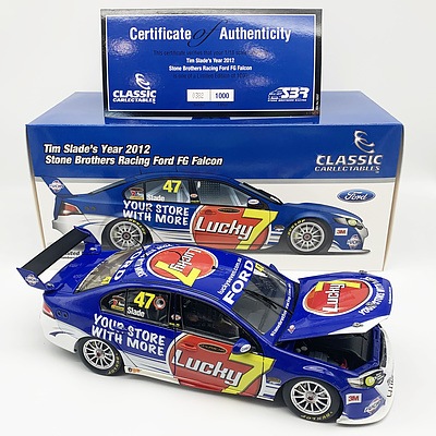 Classic Carlectables Tim Slade's year 2012 - Stone Brothers Racing Ford FG Falcon 382/1000 1:18 Scale Model Car