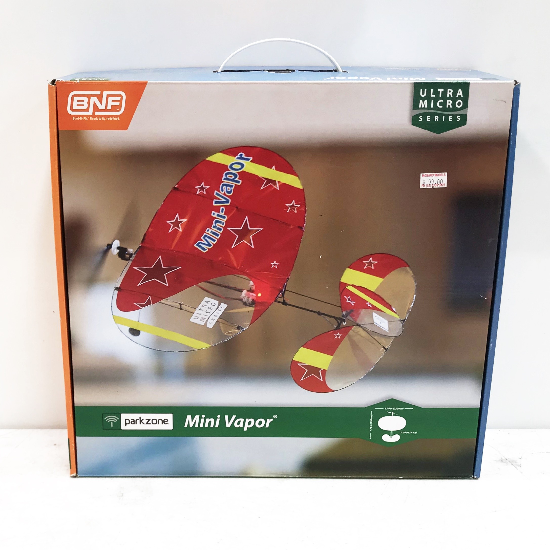 mini vapor rc plane
