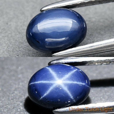 Natural Blue 6 Ray Star Sapphire