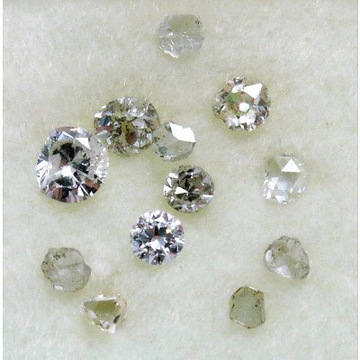 Collection Of Old-Cut Diamonds, Incl Old Mine-Cut And Rose-Cut