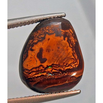 Australian Solid Opal - Queensland Boulder Opal