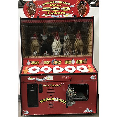 Wack-A-Doodle-Doo Arcade Machine