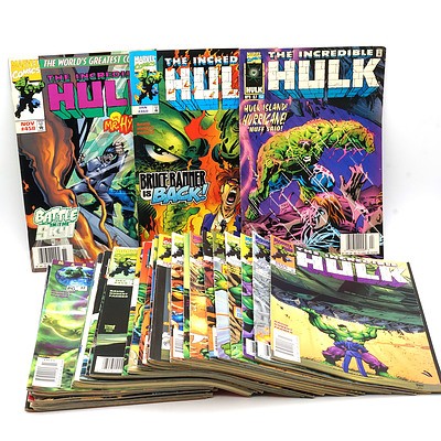 Thirty Two The Incredible Hulk Comics, 1997-2001