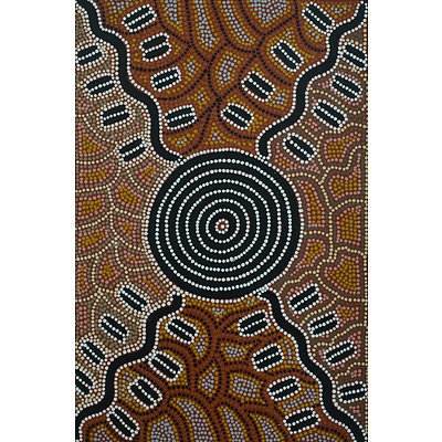 NUNGARRAYI, Pollyanna Wayne Australian Indigenous, Water Dreaming
