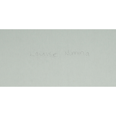 NUMINA Louise (Born 1976), 'Mountain Thorny Devil Lizard Dreaming', Circa 2009