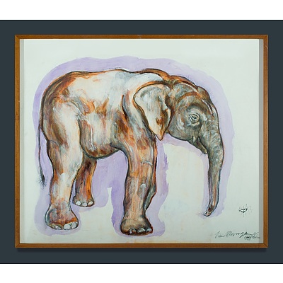 Van WIERINGEN Ian (Born 1944), Elephant & Ant, 1995