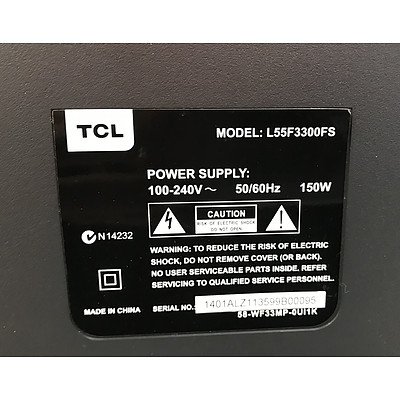 TCL L55F3300FS 55 Inch Full HD Smart TV