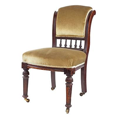 Late Victorian Mahogany Dining Chair